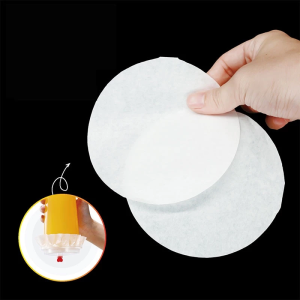 500pcs Cup Leak Proof Paper Round Shape Leak Proof Paper Films for Milk Tea Cup Coffee Cup