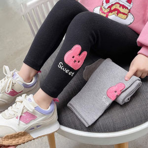 กางเกงเลกกิ้งเด็กฤดูใบไม้ร่วงกางเกงยืดเด็กผู้หญิงฤดูใบไม้ผลิและฤดูใบไม้ร่วงกางเกงดินสอสาวใหม่เสื้อผ้าเด็กกางเกงเด็กอินเทรนด์