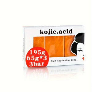 Kojic Kojic Kojic Axit Xà Phòng Đu Đủ Xà Phòng Xà Phòng Handmade Tinh Dầu Xà Cơ Thể Nhẹ Nhàng Làm Sạch Dưỡng Ẩm Da 3 Chiếc