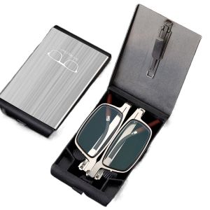 NOBLEE Portable Anti-Blue Light Reading Glasses Blue Ray Blocking Mobile Phone Holder Hyperopia Glasses Vintage Eye Protection Square Eyeglasses Men Women