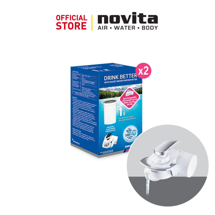 novita Faucet Water Purifier NP180UF/ NP190UF/ NP200UF 2pcs Filter Cartridge Lazada Singapore