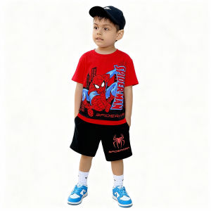 Setelan anak laki laki Spiderman web 2-10 thn / Baju anak / Baju murah