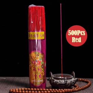 500Pcs Chinese Incense Stick for Banishing Negative Energy Business Boosting Carreer Energy Wealth and Good Health