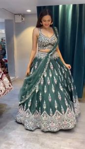 [PRE-ORDER] SEMISTITCHED LEHANGA CHOLI {ETA:2026-12-31}