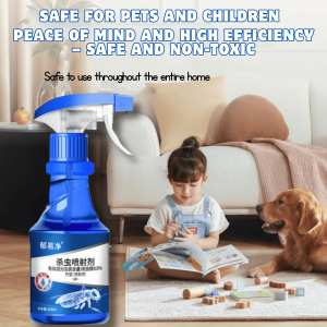 Insecticide kills cockroaches bed bugs ants centipedes... repels harmful insects safe for user