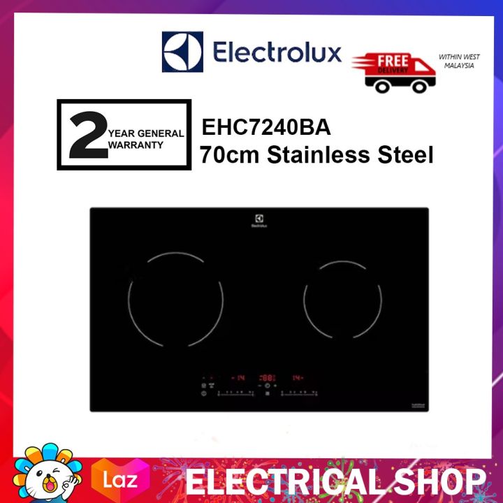 Electrolux Hob EHC7240BA 70 cm Built-in Ceramic Hob