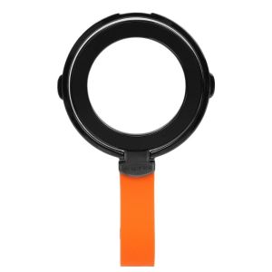 Magnetic Cell Phone Ring Holder with Lanyard Compatible with IPhone 15 14 13 12 Series for MagSafe Removable Rotatable Cell Phone Grip Kickstand