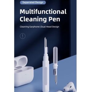 Cleaning Kit For Earbuds 3 In 1 Cleaning Pen With Soft Brush For Airpods Earphone Earbuds And Case Earpiece Flocking