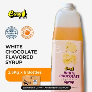 Easy Brand White Chocolate Syrup 15kg -Flavor for Milk Tea Coffee Frappe & Shake[Wholesale]