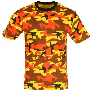 Colorful Camouflage 3d Printed T-shirt For Men Sports Leisure Outdoor Tee Shirts Fashion Pattern Round Neck Pullover T Shirts