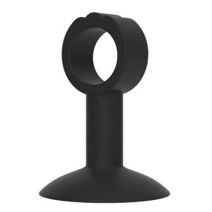 ZYJC SHOP 3cps Loại cốc hút Chặn cửa Tắt tiếng treo tường Silicone Bọc tay nắm cửa Mềm Chống va chạm Tay nắm cửa Giảm tiếng ồn