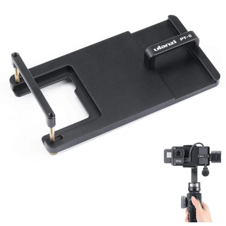 Phụ kiện Vlog Ngàm gắn Gopro 6,7 lên Gimbal chống rung Smooth