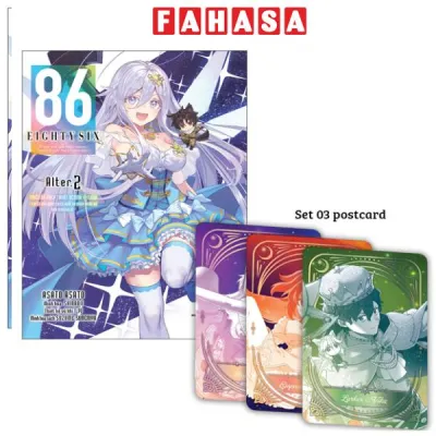 Fahasa - Sách - 86-EIGHTY SIX - Alter.2 - Thiếu Nữ Phép Thuật Regina ✩ Lena ~ Chiến Đấu Nào! Chiến Hạm Du Hành Ngân Hà San Magnolia~ - Bản Đặc Biệt - Tặng Kèm Set 3 Postcard