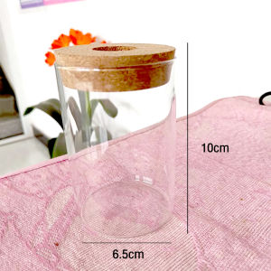 High borosilicate glass hydroponic flower pot water raised green rose plant lazy ecological vase with lid table ornament