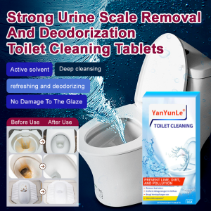 16PCS Powerful Toilet Bowl Cleaner Strong Dirt Removal  Odor Elimination Household Deodorizer