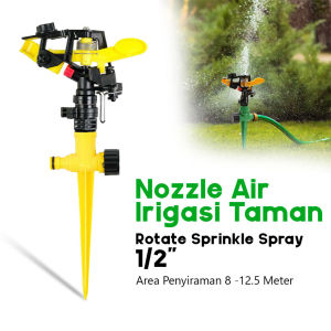 DADIDU Sprinkler Stake Tancap 360 Derajat Rocking Arm / Support - Penopang / Kaki / Sprinkler Air Tiang Model Tancap 360 Derajat Semprotan Air Penyiram Rumput Taman Berputar Muter