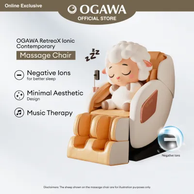 OGAWA RetreaX Ionic Contemporary Massage Chair Free 3in1 leather kit [FREE SHIPPING WM]