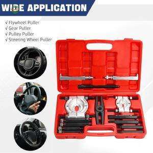 14Pcs Bearing Separator Set Wear Resist Metal Bearing Disassembly Tool Multi-Purpose Bearing Removal Tool Set Car Wheel Detachment Accessories [Winnereco World]