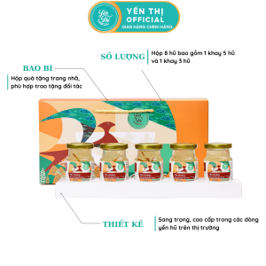 Yến Thị - Chưng đông trùng - Tổ yến Khánh Hòa chưng sẵn - 30% yến thô/ hũ 70ml