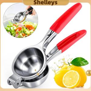 [Shelleys] Chanh ép Thêm lớn chanh ép Máy ép trái cây thép không gỉ Heavy Duty Manual citrus Máy ép trái cây tay Báo Chí