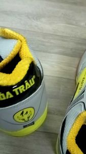 Giày cầu lông Nam nữ Sagttia 065 Xám