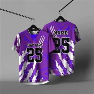 【Free Customized Name And Number】2025 New Basketball Jersey NFL edition jersey T-shirt Full Sublimation For Children