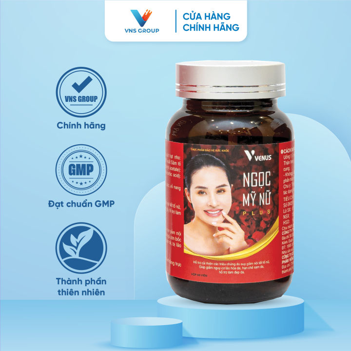 Viên uống nội tiết tố Ngọc Mỹ Nữ Plus VNS Group