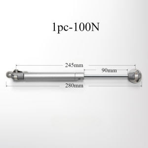 【High quality+in stock】Lift Hydraulic Gas Strut Lid Stay Support Cabinet Door Hinge Open Close Home Decor Kitchen Furniture Door Gas Spring 100N/200N Lift Up Pop Support Stay Pneumatic Support Hydraulic Strut