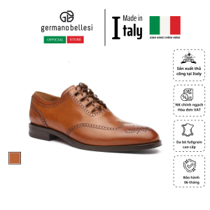 Giày Tây Oxford Nam Công Sở Cao Cấp Bằng Da Thật - Germano Bellesi - Sản Xuất Thủ Công Tại Italy_1088