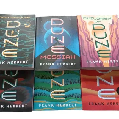 [6 Books Colledction] Dune 1-6 Complete Set :Dune Dune Messiah Children of Dune God Emperor of Dune Heretics of Dune and Chapterhouse: Dune