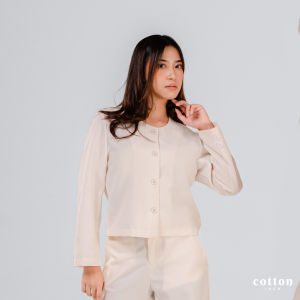Cotton Inch - Luna One Set Blazer Wanita Celana Kulot Semi Wool Wanita
