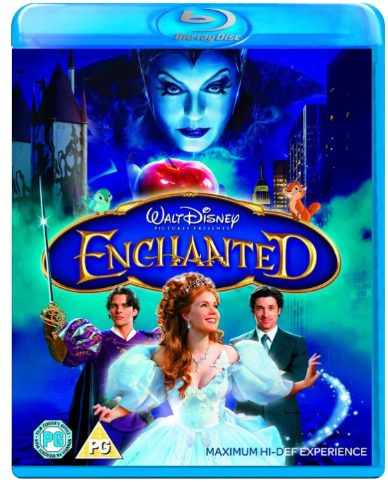 Enchanted (2007) Blu ray BD English Language Dvd Dbc6E1 Model
