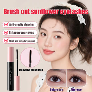 Natural Lengthening Curling Mascara Volumizing Waterproof Quick Drying Long Lasting Definition Lash Primer Base For Fluttery Lashes Lengthening Mascara Lash Primer Waterproof Non-Clumping SmudgeProof Mascara Natural Lash Look