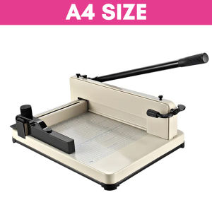 Heavy Duty Ream Cutter Paper A4/A3 Metal Based with Measuring Scale Paper Officom Cutter Machine for Paper Mass Cutting