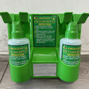 Emergency Eyewash Station Portable Eye Wash Kit Wall Mounted Eyewash Station Double Empty Eyewash