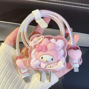 Raimondo iPhone 18/20 w | Set 5 PCS Paket Cover Pelindung Kabel & Kepala Charger Untuk Charger iPhone 18/20w