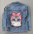 Jaket Jeans Anak Usia 1-10 Tahun Menyala LED. 