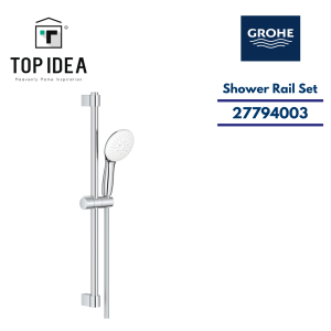 GROHE Tempesta 110 Shower Rail Set 3 Sprays 600mm (Rain Jet Massage) 27794003