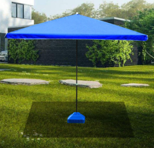 ร่มกันฝน ร่มกันแดด ร่มบ้านสวน ร่มรีสอร์ท ร่มร้านอาหาร ร่มสี่เหลี่ยมขนาดใหญ่ 3*3เมตร (งานดีมาก)