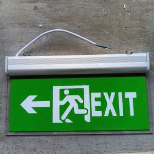 Lampu Emergency Exit Acrilic LED/Lampu Darurat EXIT LED Polos