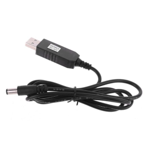 5V to 4.2V 8.4V 12.6V Line Charging Cable USB 5V to 5521 Power Supply Adapter Cable for 18650 Lithium
