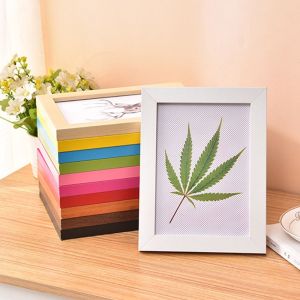 NCNC Colorful Photo Frame Multi Size Drawings Picture Frame Simple Handcraft Display Holders