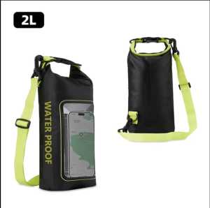 Tas Waterproof Anti air 2Lt dry Bag storage untuk smartphone touch screen