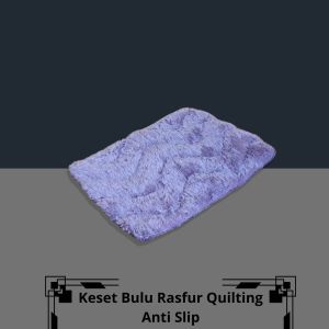 Keset Bulu Premium Quilting Anti Slip Anti Rontok