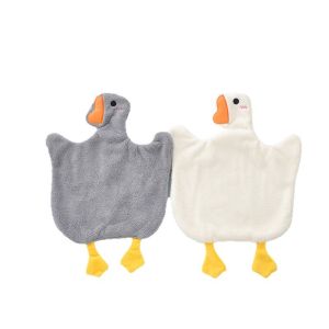 WE 3927 = 可爱大鹅擦手巾 #颜色随机 Cute Goose Hand Towel #Random Color