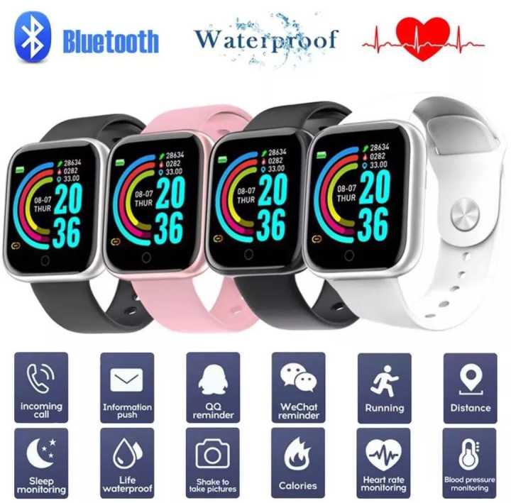 ORIGINAL Jam Smart Sport Smart Watch Fitnes Waterproof Tracker
