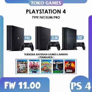 PS 4 [ TOKO GAMES ] Type FAT/SLIM/PRO HFW (HEN) VERSI 11.00 FULLGAMES PERMANEN