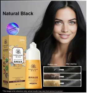 Hair Dye Pleasant a Variety of Plant Extracts Hair Coloring Cream Long-lasting Color Fast Coloring 植物染发膏
