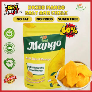 [READY STOCK] Dried Mango With Chili Salt Flavor Whole Sweet And Sour Mango Slices Low Sugar Delicious Chili Salt Flavor