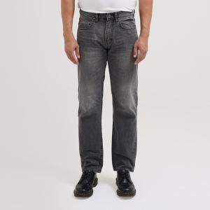 Lee Cooper Straight Fit Jeans Harry Worn Medium Black Rustic